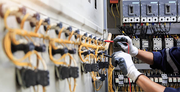 Professional Electrician technician working in Oxford, NC